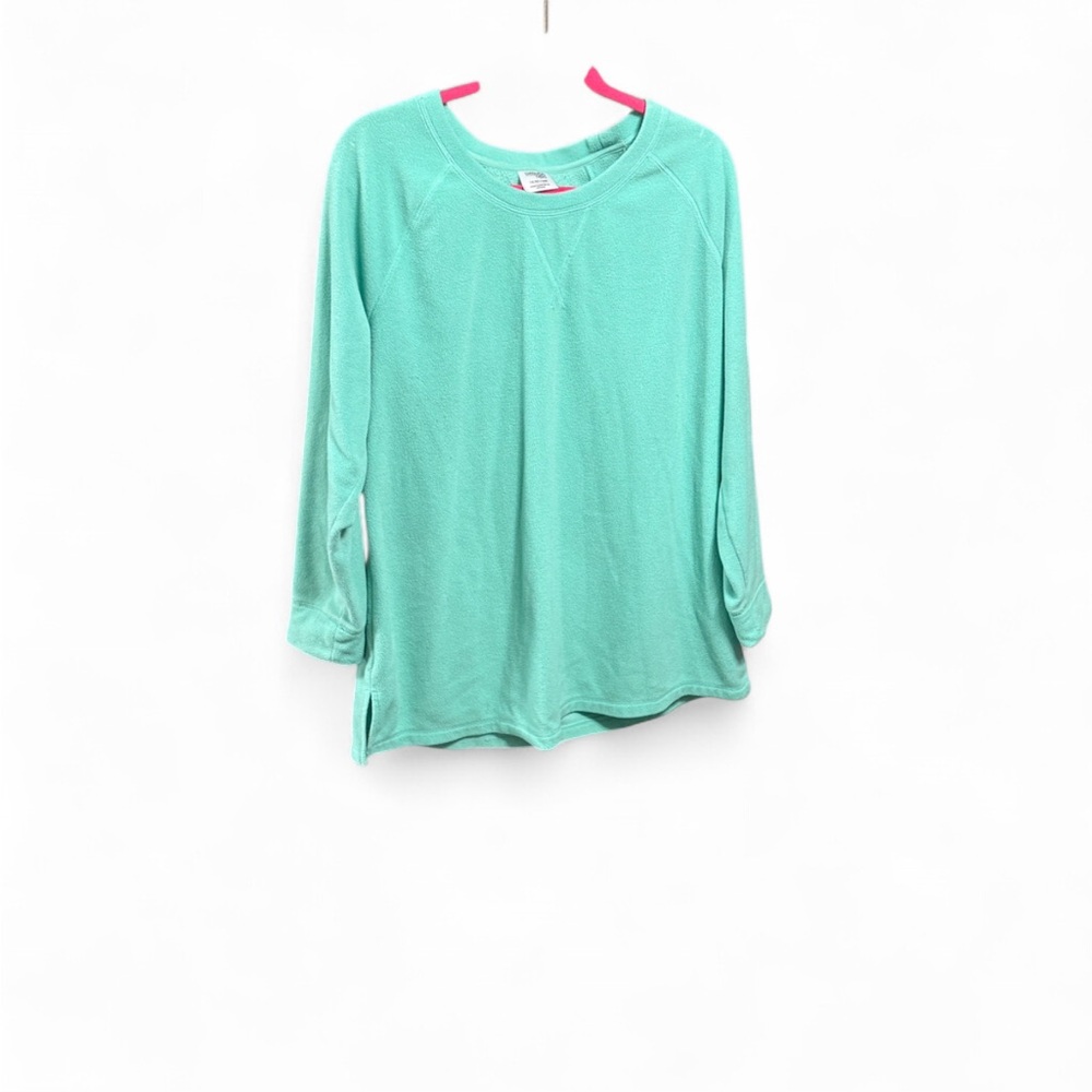 Danskin Now Light Green Pullover Hoodie